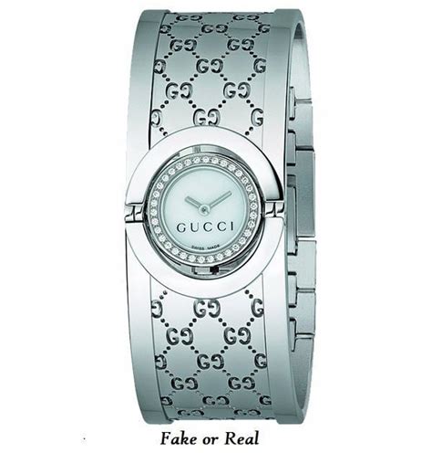 fake gucci ladies watches|how to authenticate gucci watch.